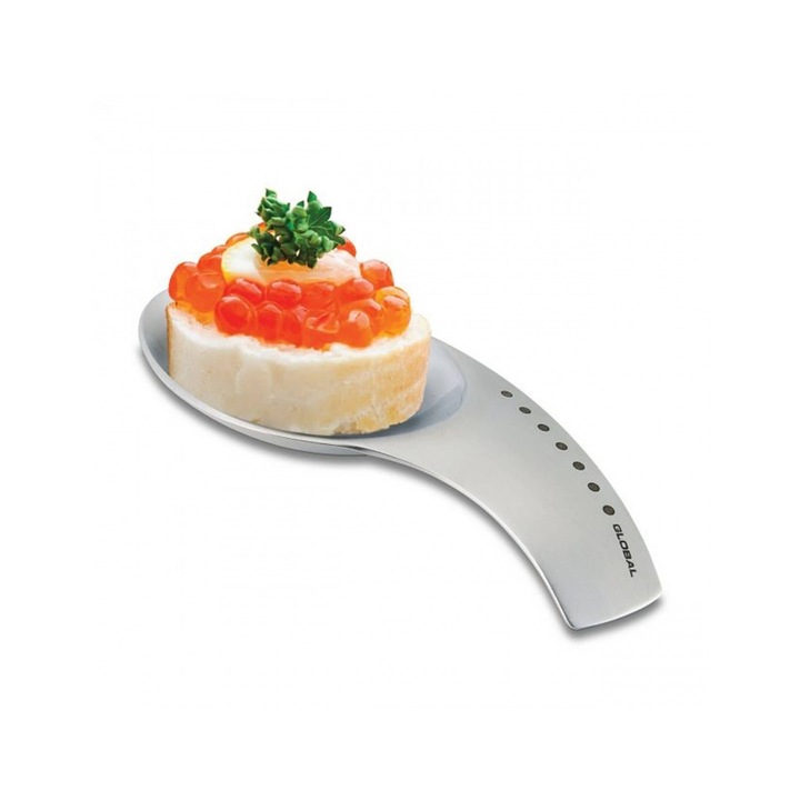 Globális adagolókanál, ezüst, acél, 11 cm, GS-80 / CDU