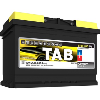Acumulator TAB Magic EFB 65 Ah START-STOP Acumulator TAB Magic EFB 65 Ah START-STOP