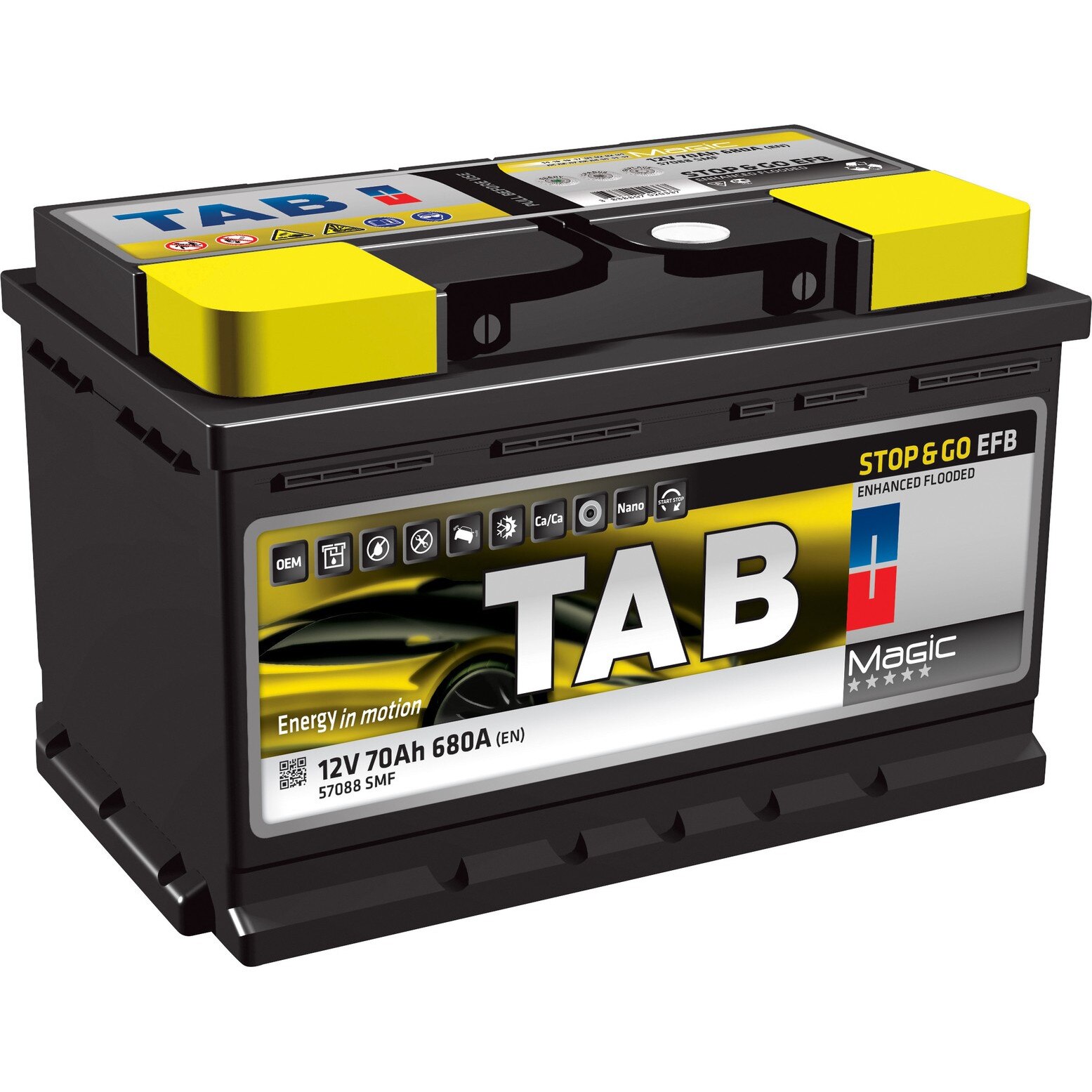 Acumulator TAB Magic EFB 70 Ah