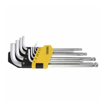 Set 9 chei imbus hexagon cu bila Topmaster 390119 Set 9 chei imbus hexagon cu bila Topmaster 390119
