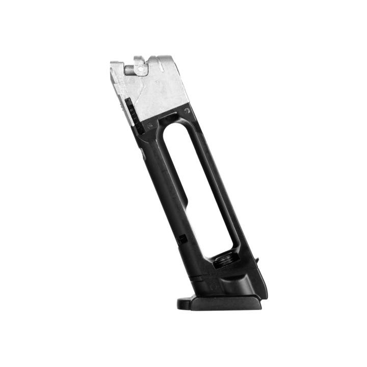 Incarcator pentru pistol airsoft H&K VP9 6 mm, Heckler & Koch, Metal, Negru