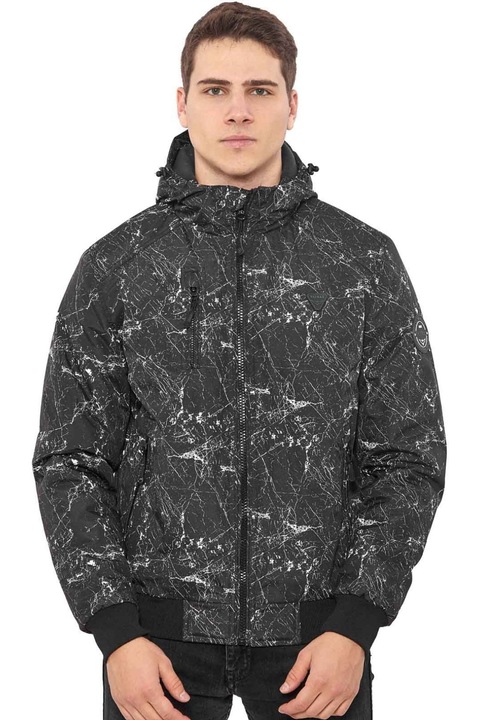 Bomber dzseki férfiaknak, Vainas, Atlas, Fekete, XL INTL