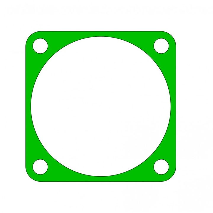 Garnitura cap compresor piston 95mm inferior SPC0106