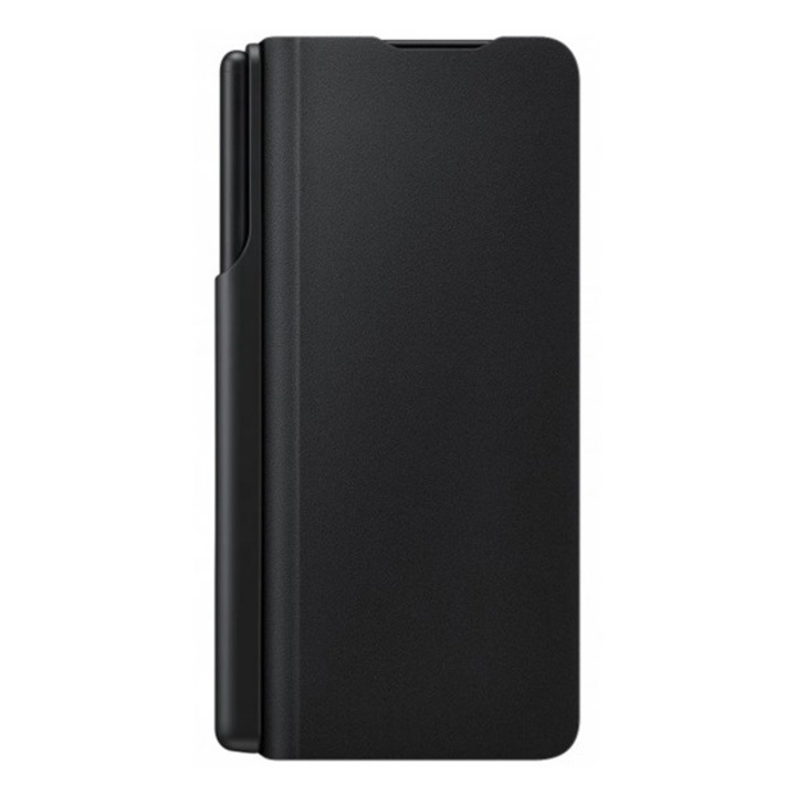Пластмасов протектор за телефон Samsung Galaxy Z Fold3 5G (Sm-F926) (антимикробно покритие + S-Pen) черен