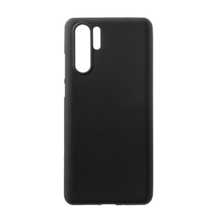 Mobiltelefon tok, kompatibilis, Huawei P30 Pro Gigapack szilikon telefonvédő (matt) fekete, gigapack csomagolás