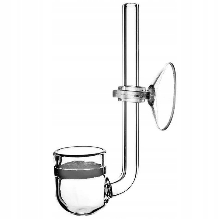 Difuzor Co2 pentru acvariu, Nattec, 15mm, Transparent