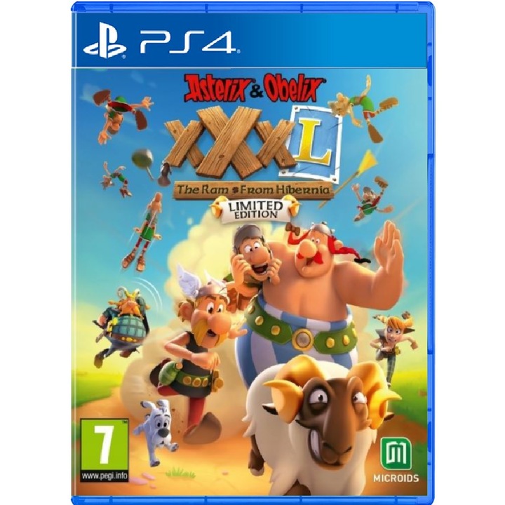 Joc Asterix & Obelix Xxxl The Ram From Hibernia Limited Edition Pentru PlayStation 4