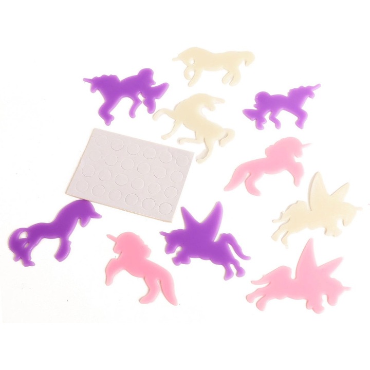 Set forme fosforescente Caluti si Unicorni Dream Horse, Toi-Toys