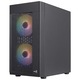 Компютърна кутия Aerocool Hexform V2 RGB, Без захранване, microATX, Черен