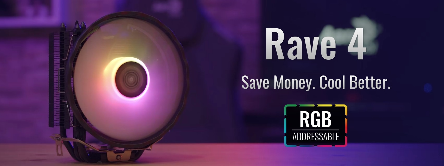 Охладител за процесор Aerocool Rave 4, aRGB подсветка - eMAG.bg