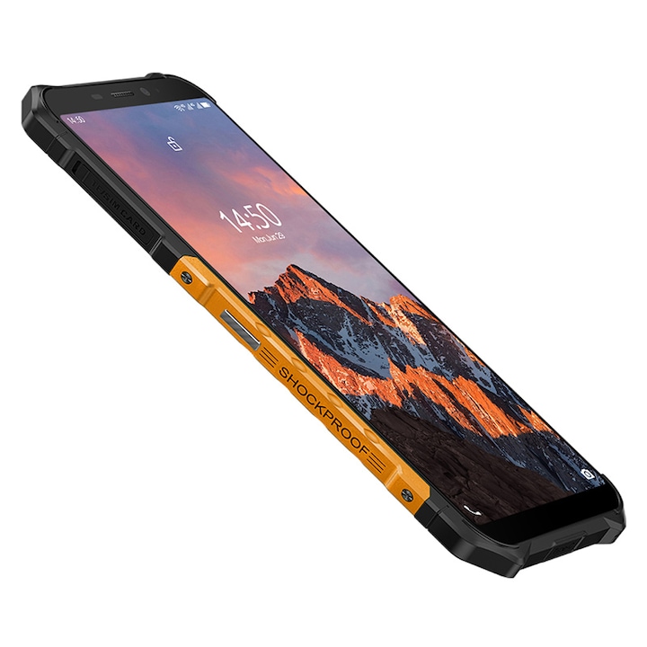 Telefon mobil Ulefone Armor X5 PRO Orange, 4G, IPS 5.5", 4GB RAM, 64GB ROM, Android 11, Helio A25, NFC, IP68, 5000mAh, Dual SIM