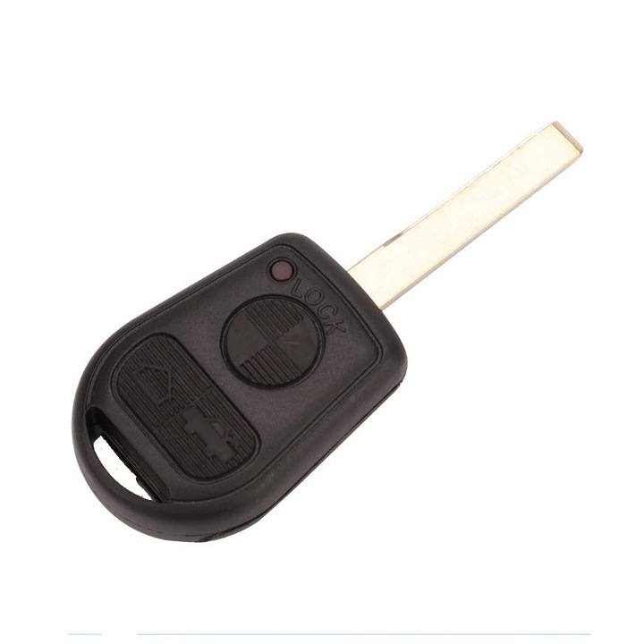 Cheie auto completa compatibila BMW E31 E32 E34 E36 E38 E39 E46 Z3, ID44 PCF7935 Chip, 433 Mhz
