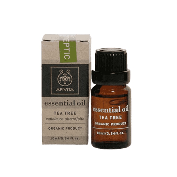 Ulei esential Tea Tree, Apivita, Antiseptic Natural, 10 ml
