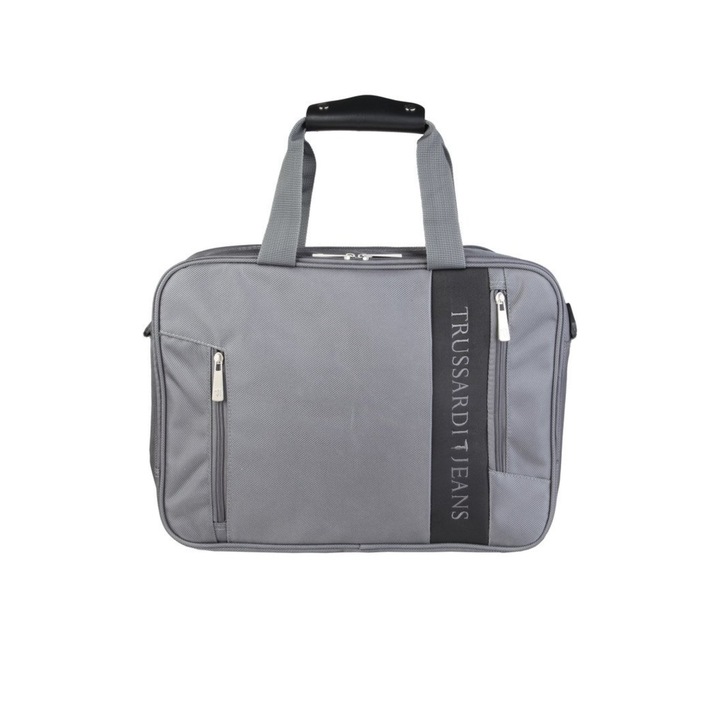 Geanta Laptop Trussardi Jeans Gri
