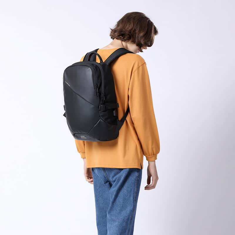 Rucsac Laptop 16 inch, TechDelivery TC102, Multicompartimentat, Oxford Cloth, Negru