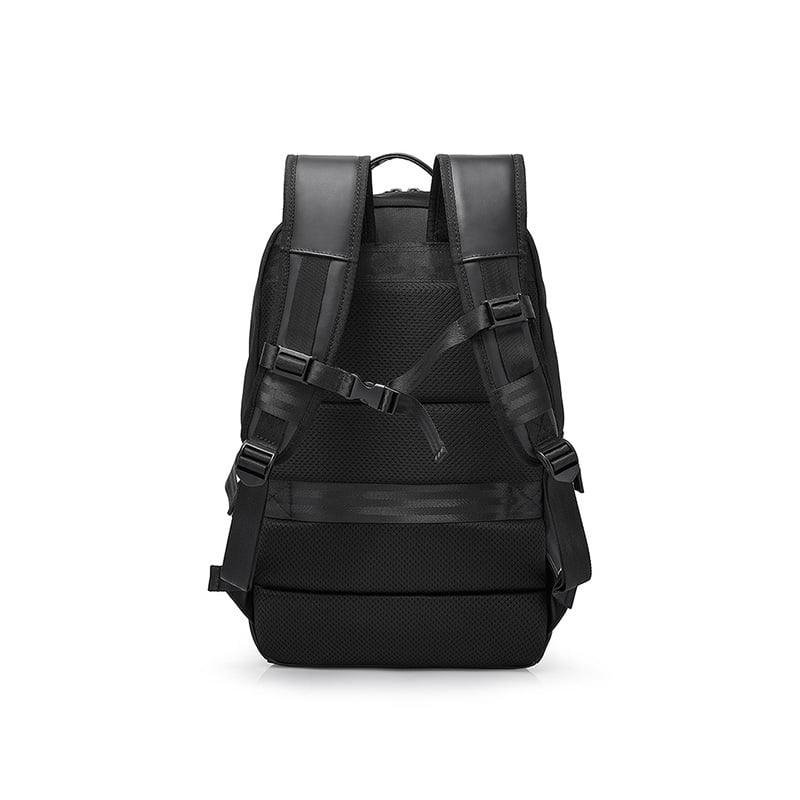 Rucsac Laptop 16 inch, TechDelivery TC102, Multicompartimentat, Oxford Cloth, Negru