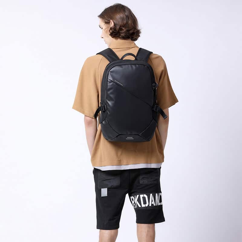Rucsac Laptop 16 inch, TechDelivery TC102, Multicompartimentat, Oxford Cloth, Negru