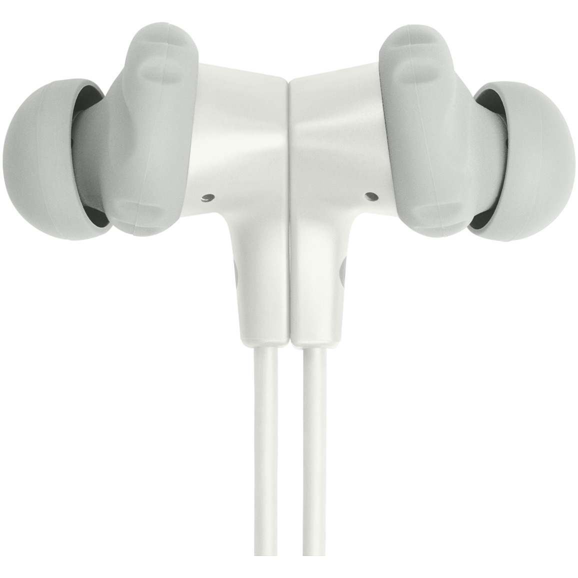 Casti sport in-ear JBL Endurance Run 2, Pure Bass, Sweatproof, Alb
