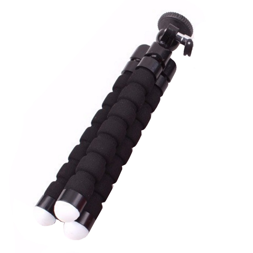 Mini trepied flexibil Widjit, Negru, compatibil cu camerele video sport universale