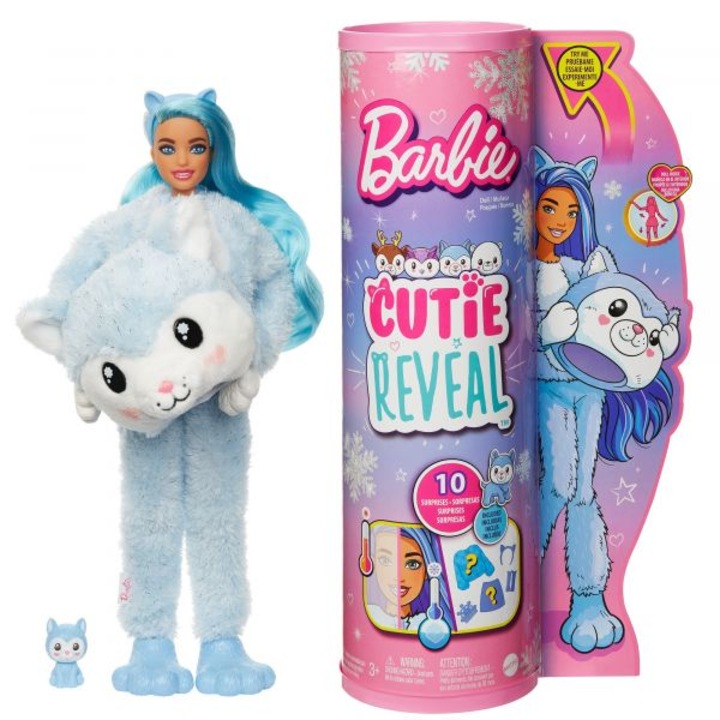 Barbie Cutie Reveal: Meglepetés baba 3. széria - Husky
