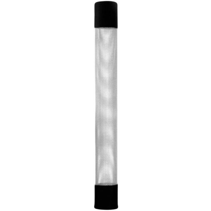 Tub filtru de apa pentru acvariu, Inna, Otel inoxidabil, 13mm, Argintiu