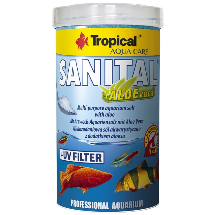 sare pentru acvariu, Tropical, 600g