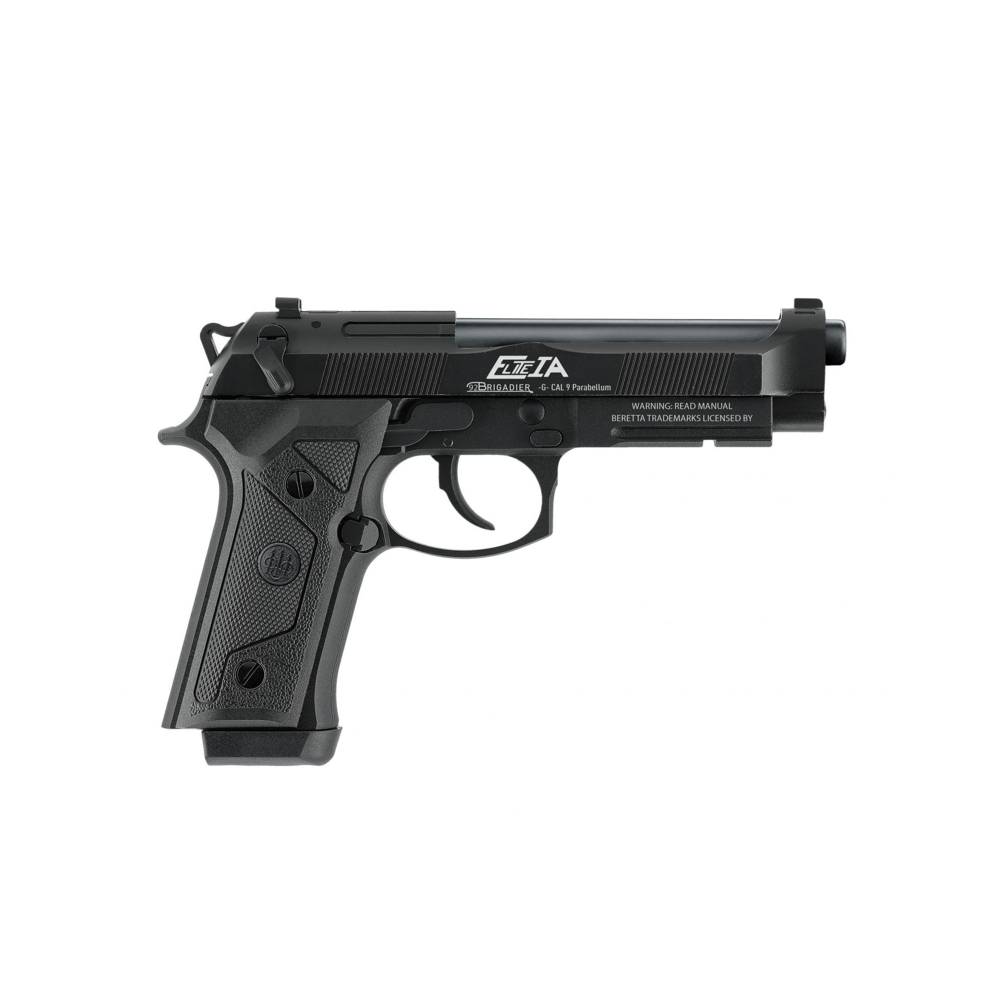 Replica pistol airsoft Elite IA, Beretta, 6 mm, Gaz, Negru eMAG.ro