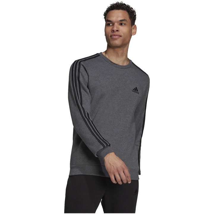 Спортна блуза adidas Essentials Fleece 3-Stripes 26892, Сив