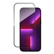 9D Стъклен Протектор за iPhone 14/Pro, Черен