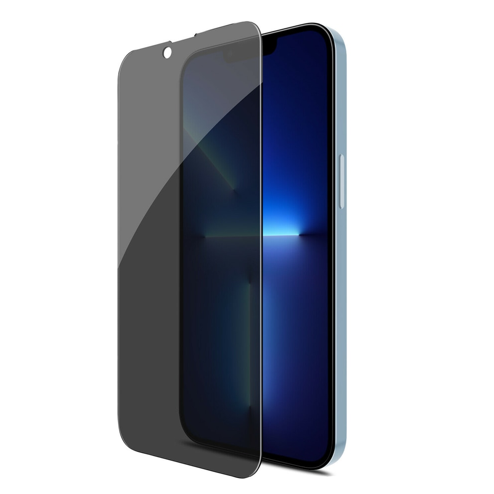 Folie protectie, Ta Tech Armor, Sticla securizata, Privacy, Compatibila cu iPhone 14 Plus, Negru