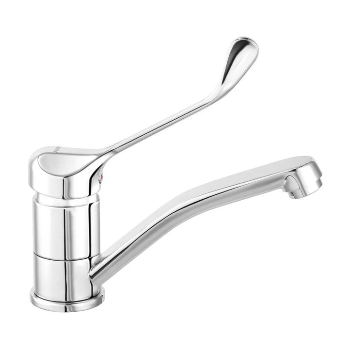 Baterie sanitara, Ferro, Pentru lavoar, Argintiu