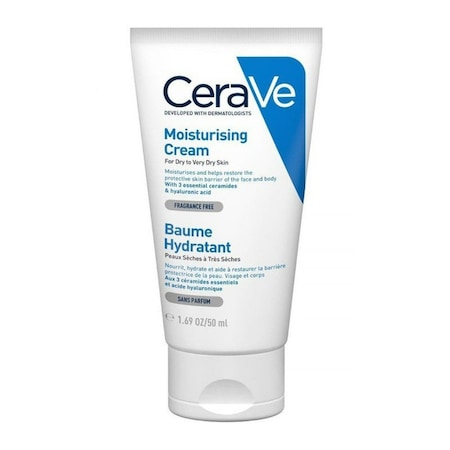 Crema hidratanta pentru fata/corp, CeraVe, Piele uscata/foarte uscata, 50 g