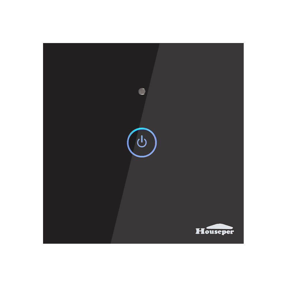 Kлюч за осветление Houseper, IR приемник, Zigbee, Сензорен, Единичен ...