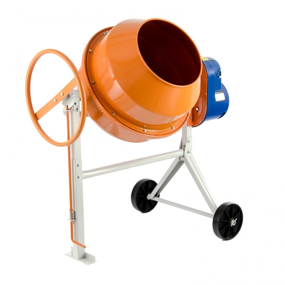 Бетонобъркачка Denzel, DCM-200, 1000 W, 200 л, Чугунен венец - eMAG.bg