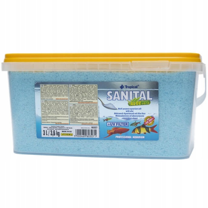 Sare pentru acvariu, Tropical, Aloe, 3.6kg
