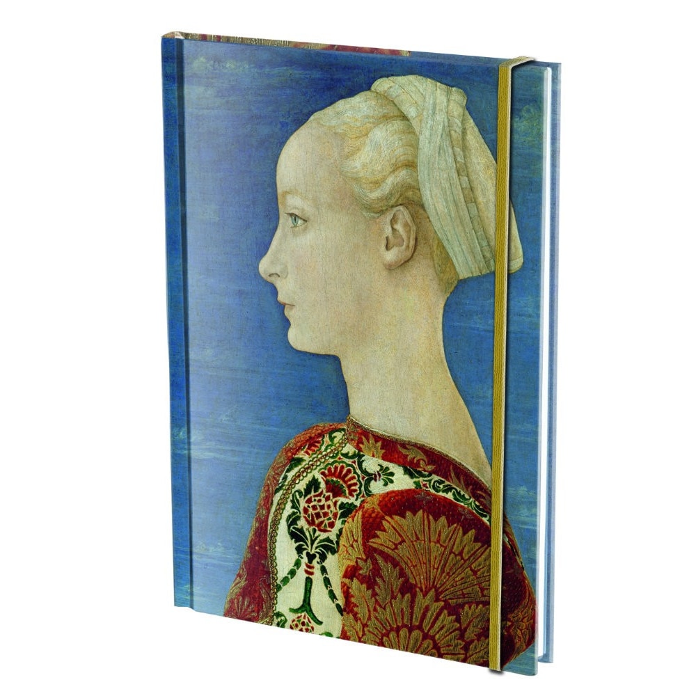 Agenda A5 banda elastica Portretul unei domnisoare, A.del Pollaiuolo