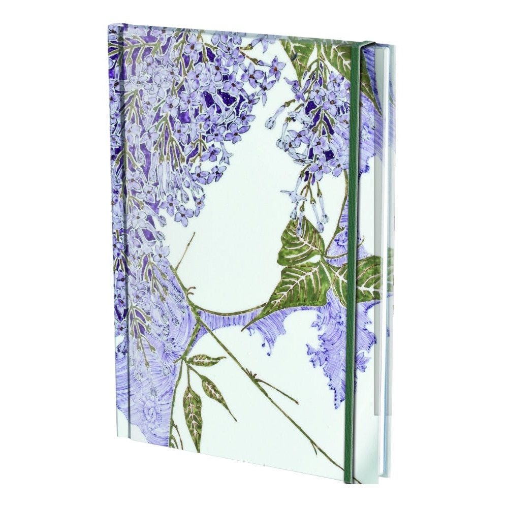 Agenda A5 banda elastica Detaliu vas portelan cu lilieci, Sam Schellink