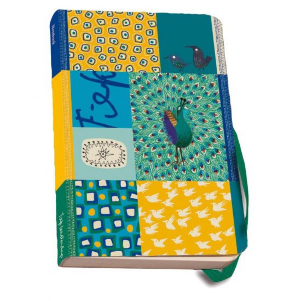 Carnet notite 112 pagini banda elastic Paun, Fiep Westendorp,