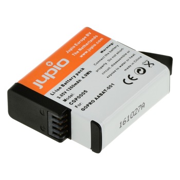 Acumulator Jupio tip GoPro AABAT-001 HERO5 1260 mAh Acumulator Jupio tip GoPro AABAT-001 HERO5 1260 mAh