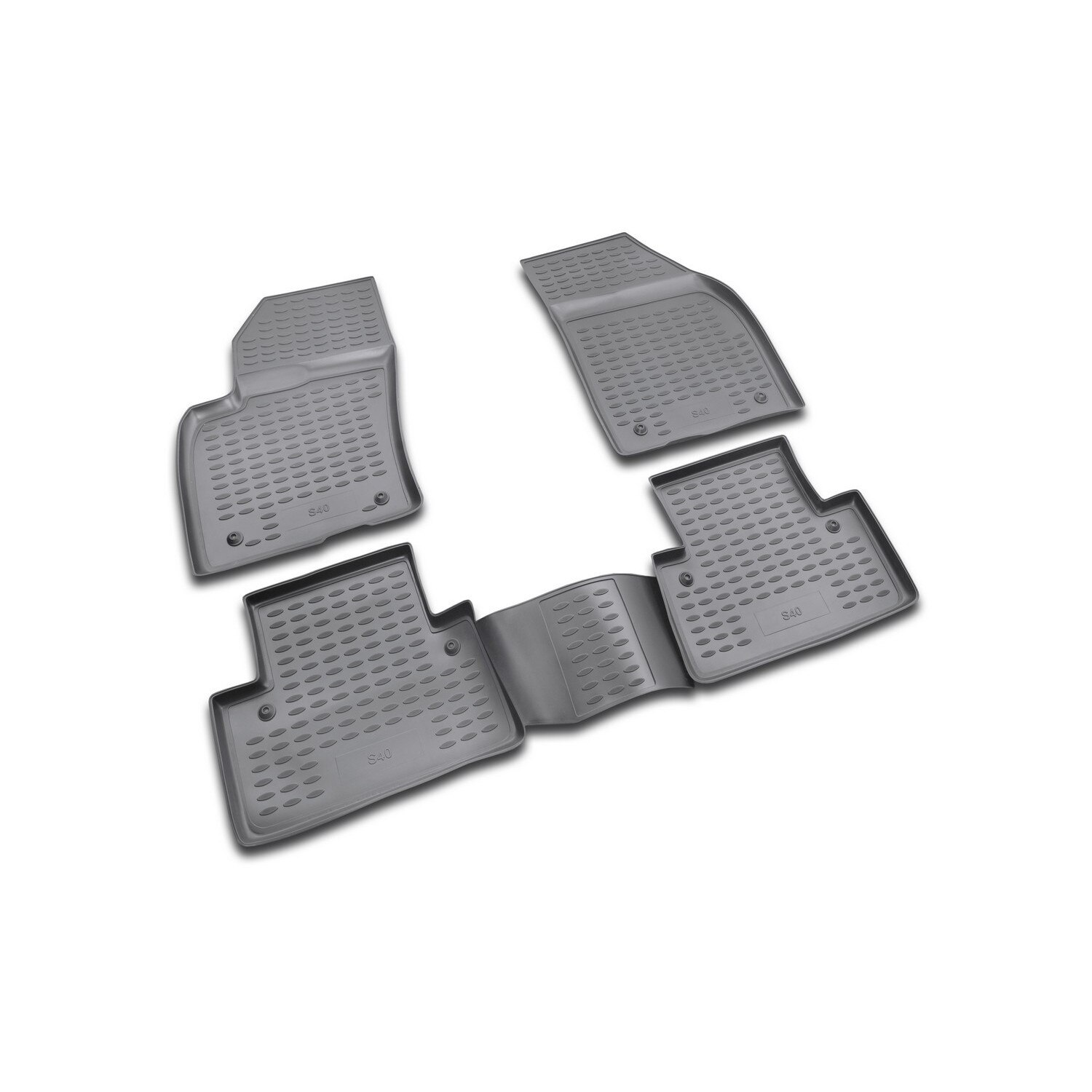 Set covorase auto Novline Floor mats VOLVO S40 2004-, 4 buc.