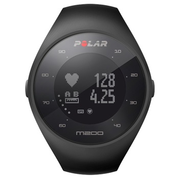 Ceas smartwatch Polar M200, HR, Medium/Large, Black Ceas smartwatch Polar M200, HR, Medium/Large, Black
