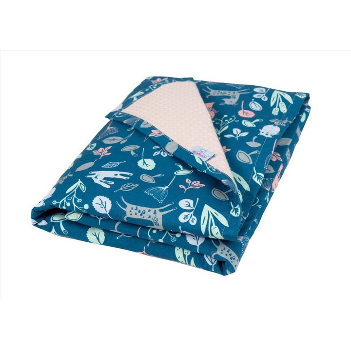 Детска постелка Magic Forest, BabyMatex, 75x100см, Многоцветна