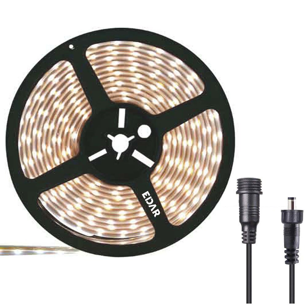 Kit Banda Led 12v Edar Lumina Ambientala 5 Metri Ip65 Led Strip Cu