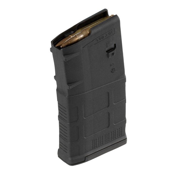 Magazie munitie Magpul PMAG 20 LR10 / SR, Polimer, Calibru 7.62 x 51 mm, Capacitate 20 buc, Negru