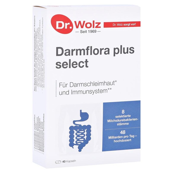Darmflora Plus Select 40 capsule Dr.Wolz