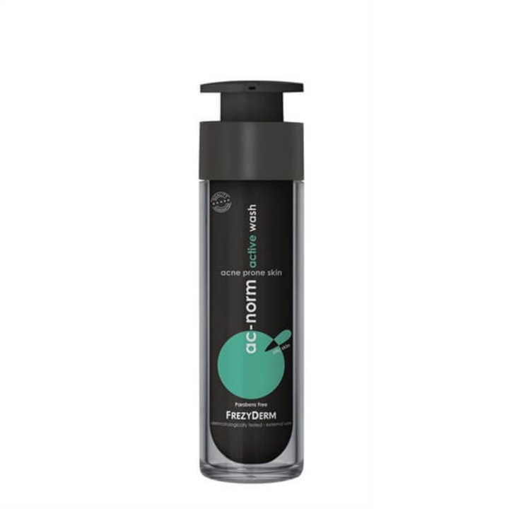 Demachiant Frezyderm, Ac-Norm Active Wash, Tratament facial pentru acnee, 50 ml