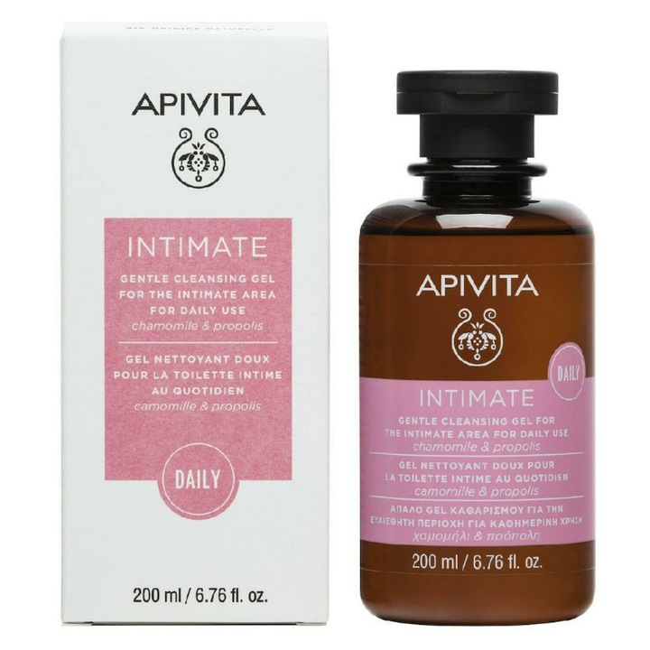Гел за интимна хигиена за ежедневна употреба Apivita 200 ml