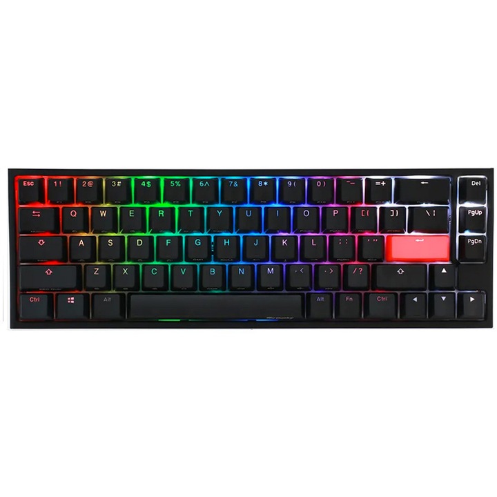 Tastatura Mecanica Gaming Ducky One 2 SF RGB, Cherry Black