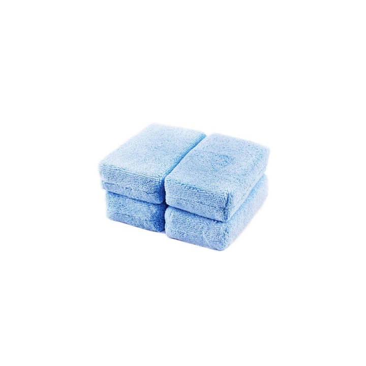 Set 4 aplicatoare ultra-soft din microfibra pentru sealant si ceara, MaxShine