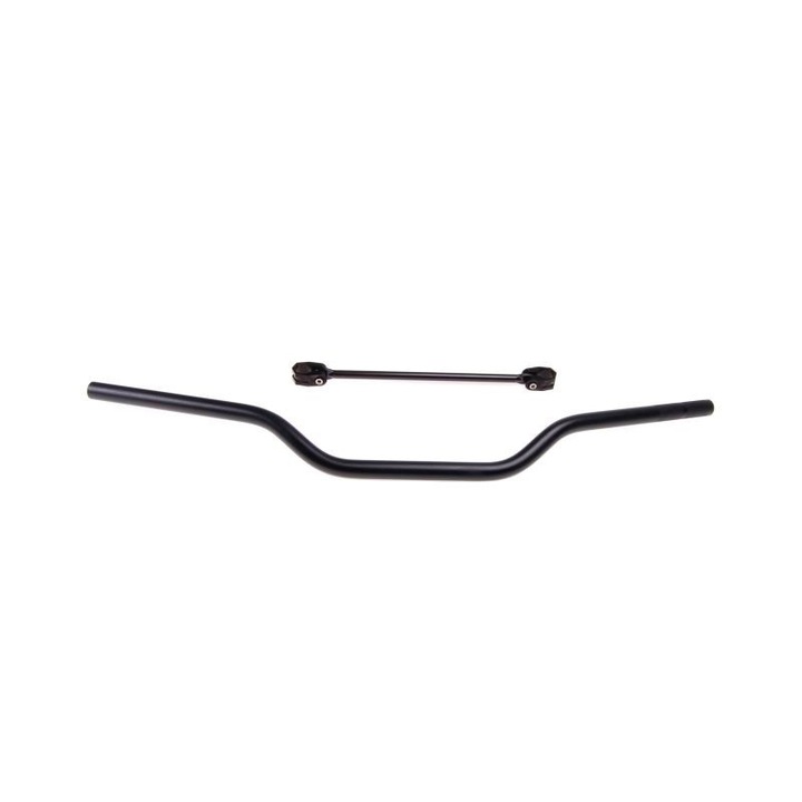 Ghidon moto aluminiu, prindere 22mm, L-780mm, culoare negru